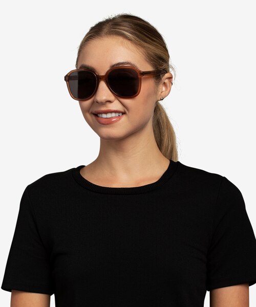 Brent Brown AcetateSunglass Frames for Women from EyeBuyDirect