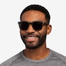 Lagoon Warm Tortoise & Basalt Eco-friendlySunglass Frames for Men from EyeBuyDirect