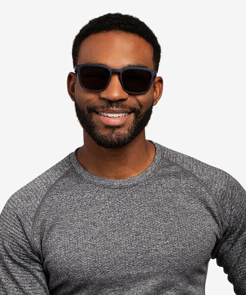 Lagoon Abyssal Tortoise Eco-friendlySunglass Frames for Men from EyeBuyDirect