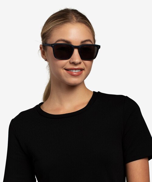 Lagoon Abyssal Tortoise Eco-friendlySunglass Frames for Women from EyeBuyDirect