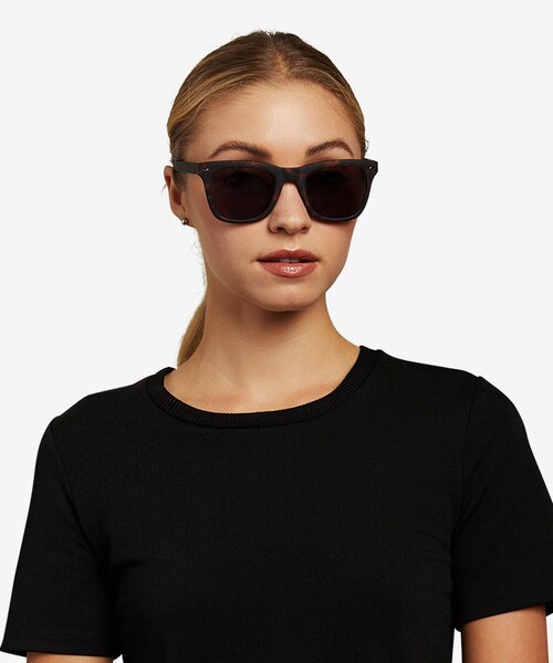 Ocean Warm Tortoise PlasticSunglass Frames for Women from EyeBuyDirect