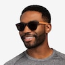 Dune Warm Tortoise & Coral PlasticSunglass Frames for Men from EyeBuyDirect