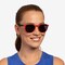 Dune Crimson & Warm Tortoise Plastique Soleil de Lunette de vue pour Femmes d'EyeBuyDirect