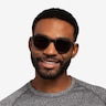 Dune Basalt & Warm Tortoise PlasticSunglass Frames for Men from EyeBuyDirect