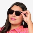 Nevada Clear Gray AcetateSunglass Frames for Women from EyeBuyDirect