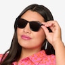 Nevada Clear Gray AcetateSunglass Frames for Women from EyeBuyDirect