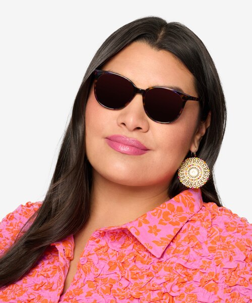 Sun Bardot Floral Tortoise AcetateSunglass Frames for Women from EyeBuyDirect
