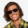 Sun Sydney Clear Gray AcetateSunglass Frames for Men from EyeBuyDirect
