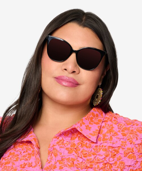 Gelato Black AcetateSunglass Frames for Women from EyeBuyDirect