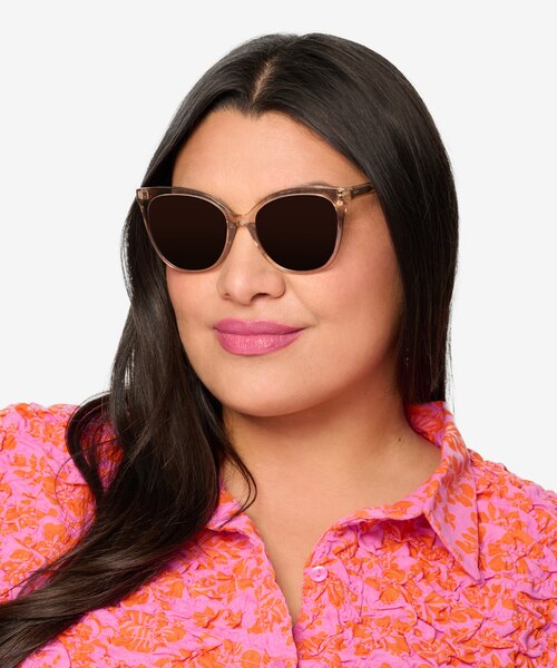 Gelato Champagne AcetateSunglass Frames for Women from EyeBuyDirect