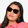 Parasol Black AcetateSunglass Frames for Women from EyeBuyDirect