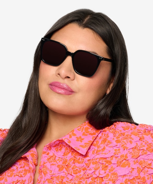 Parasol Black AcetateSunglass Frames for Women from EyeBuyDirect