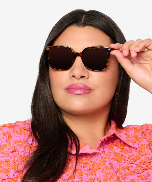 Parasol Tortoise AcetateSunglass Frames for Women from EyeBuyDirect