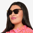 Parasol Light Tortoise AcetateSunglass Frames for Women from EyeBuyDirect