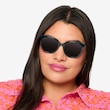 Cinematic Clear Teal AcetateSunglass Frames for Women from EyeBuyDirect