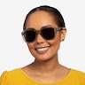 Azalea Clear Green AcetateSunglass Frames for Women from EyeBuyDirect