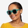 Azalea Turquoise Blue AcetateSunglass Frames for Women from EyeBuyDirect