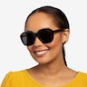 Azalea Black AcetateSunglass Frames for Women from EyeBuyDirect