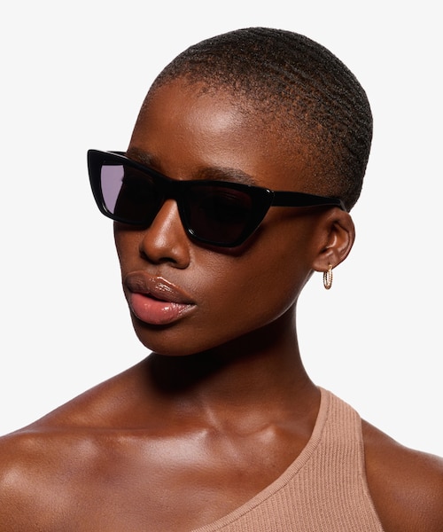 Milla Black AcetateSunglass Frames for Women from EyeBuyDirect