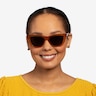 Milla Brown AcetateSunglass Frames for Women from EyeBuyDirect