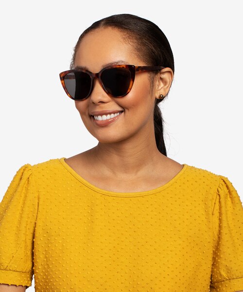 Lemonade Tortoise AcetateSunglass Frames for Women from EyeBuyDirect