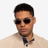 Grayton Clear AcetateSunglass Frames for Men from EyeBuyDirect