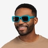 Impression Aqua AcetateSunglass Frames for Men from EyeBuyDirect