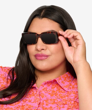 Tortoise Impression -  Acetate Sunglasses