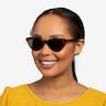 Jolie Brown Tortoise AcetateSunglass Frames for Women from EyeBuyDirect