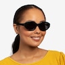 Swan Fleuries AcétateSoleil de Lunette de vue pour Femmes d'EyeBuyDirect