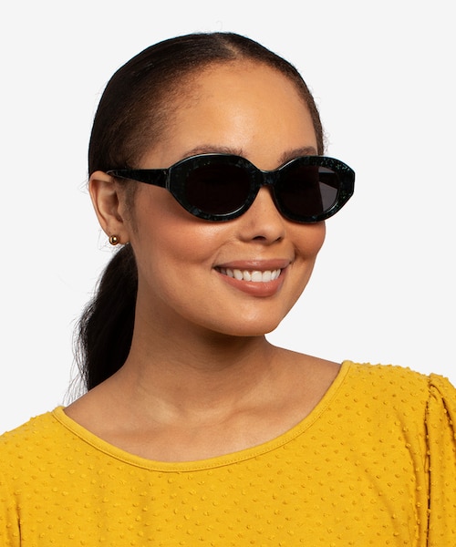 Swan Floral AcetateSunglass Frames for Women from EyeBuyDirect