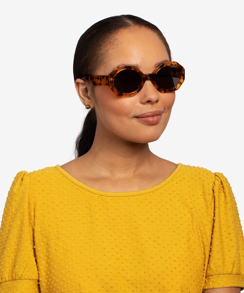 Vitamin Warm Tortoise AcetateSunglass Frames for Women from EyeBuyDirect