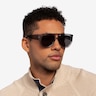 Southwest Clear Gray AcetateSunglass Frames for Men from EyeBuyDirect