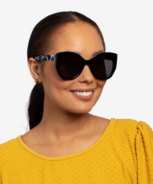 June Black AcetateSunglass Frames for Women from EyeBuyDirect