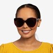 June Burgundy AcetateSunglass Frames for Women from EyeBuyDirect