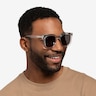 Los Angeles Clear AcetateSunglass Frames for Men from EyeBuyDirect
