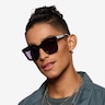 Los Angeles Black AcetateSunglass Frames for Men from EyeBuyDirect