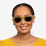 Because Clear Yellow AcetateSunglass Frames for Women from EyeBuyDirect