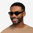 Claudel Black AcetateSunglass Frames for Men from EyeBuyDirect