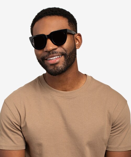 Dali Black AcetateSunglass Frames for Men from EyeBuyDirect
