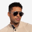 Map Clear AcetateSunglass Frames for Men from EyeBuyDirect