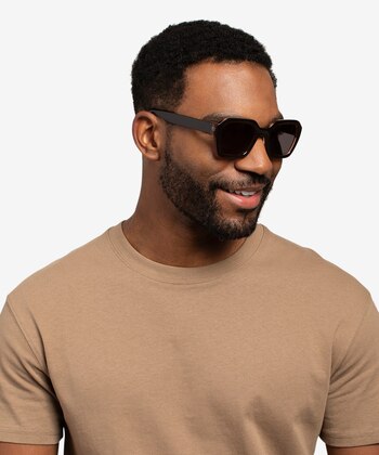 Bobroff Brown Acetate Sunglasses main image 1