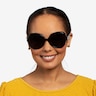 Paradise Black PlasticSunglass Frames for Women from EyeBuyDirect