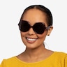 Paradise Burgundy PlasticSunglass Frames for Women from EyeBuyDirect