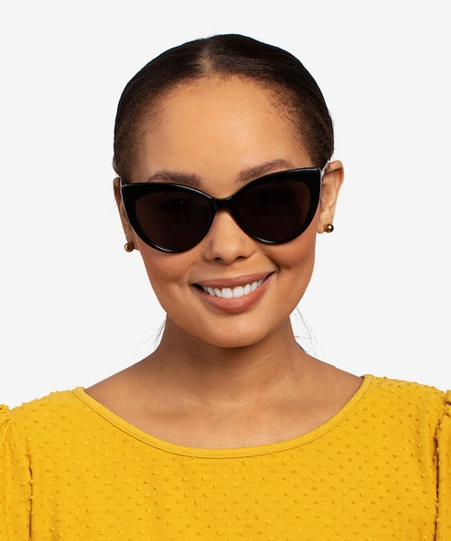 Holiday Black AcetateSunglass Frames for Women from EyeBuyDirect