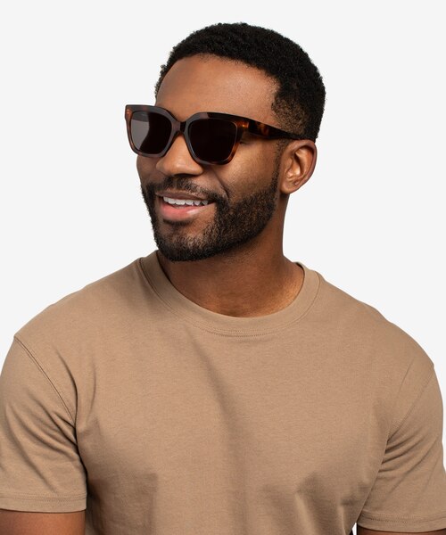 Itinerary Tortoise AcetateSunglass Frames for Men from EyeBuyDirect