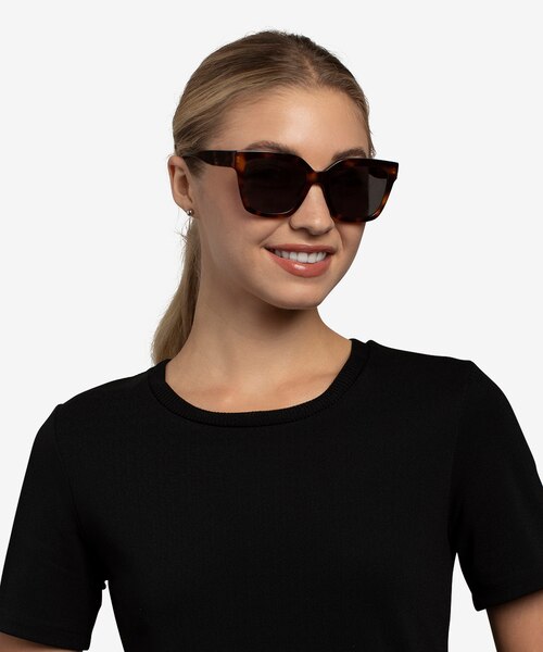 Itinerary Tortoise AcetateSunglass Frames for Women from EyeBuyDirect