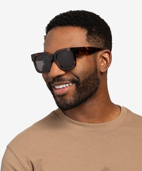 Monterey Tortoise AcetateSunglass Frames for Men from EyeBuyDirect