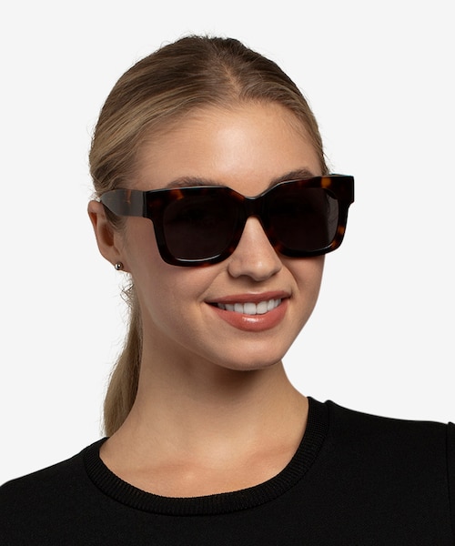 Monterey Tortoise AcetateSunglass Frames for Women from EyeBuyDirect