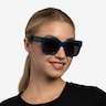 Monterey Teal AcétateSoleil de Lunette de vue pour Femmes d'EyeBuyDirect
